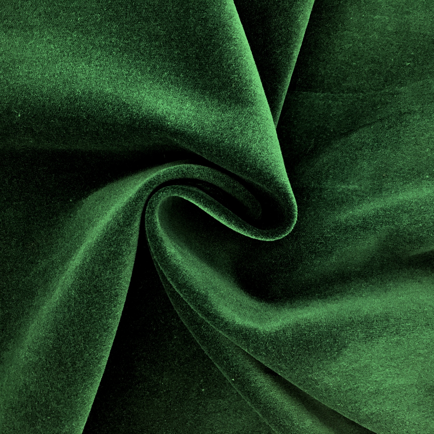 Cotton Velvet Green